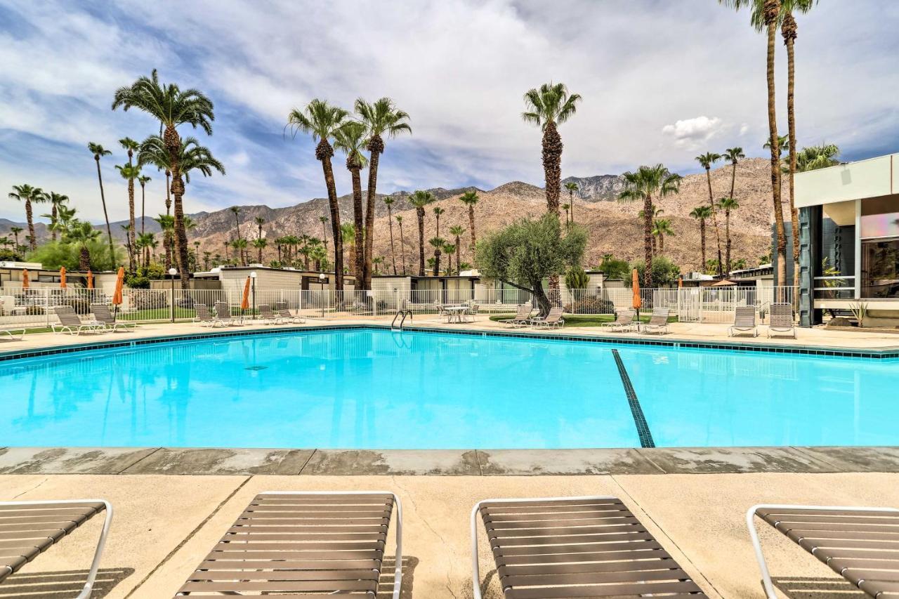 Mid-Century Palm Springs Bungalow With Patio! Eksteriør billede